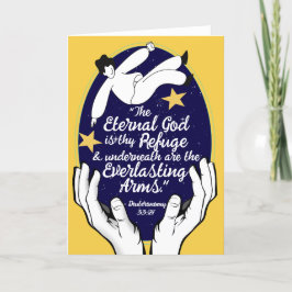 すべてのニーズに対する神の約束 – Deut.33:27 サンキューカード