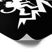 すべてのネコ山を登ろう 楽しいハイキングとネコ ポスター (角)