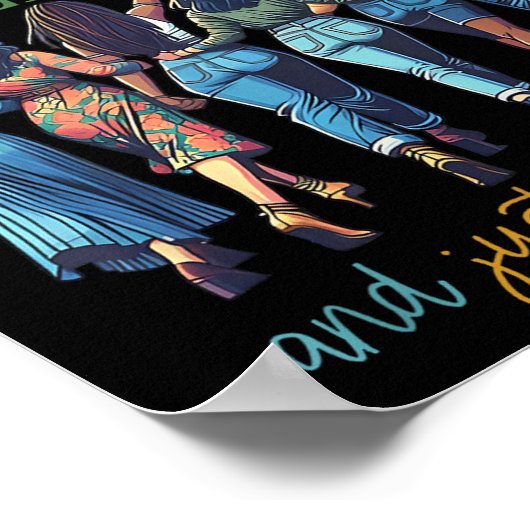 すべてのハのための自由の民主主義の寛容と正義 ポスター (角)