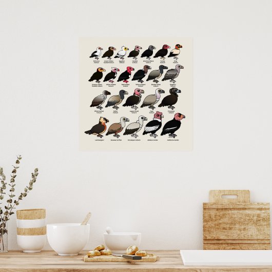 すべてのハゲワシ ポスター (キッチン)