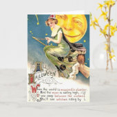 すべてのハロウィン カード (黄色い花)