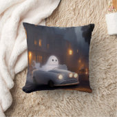 すべてのハロウィーンの精神 | 幽霊のジョライド クッション (ブランケット)