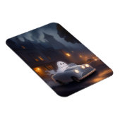 すべてのハロウィーンの精神 | 幽霊のジョライド マグネット (右側)