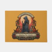 すべてのハロウイブウィッチズ引用文ハロウィン熱狂するー ドアマット (正面)