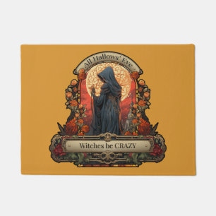 すべてのハロウイブウィッチズ引用文ハロウィン熱狂するー ドアマット