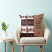 すべてのハートがホームレッドフォーク枕を必要アステカとする クッション (椅子)