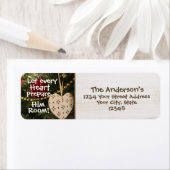 すべてのハートが彼の部屋、クリスマスカロルを準備する ラベル (インサイチュ)