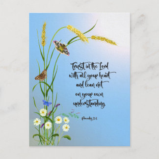 すべてのハートで主を信頼せよ ポストカード