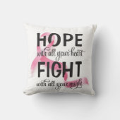 すべてのハートで希望 クッション (正面)