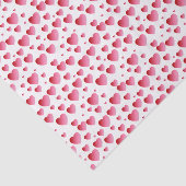 すべてのハートのピンクのティッシュペーパー 薄葉紙 (詳細)