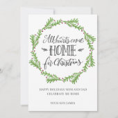 すべてのハートの来ホームをクリスマスにスクリプト化 (正面)