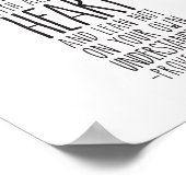 すべてのハートを主に信頼しなさい ポスター (角)