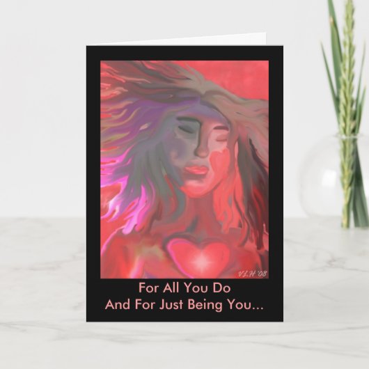 すべてのハートバレンタインデーカード シーズンカード (正面)