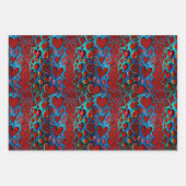 すべてのハートビートで愛 ラッピングペーパーシート (正面)