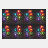 すべてのハートビートで愛 ラッピングペーパーシート (正面)