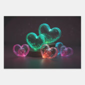 すべてのハートビートで愛 ラッピングペーパーシート (正面)