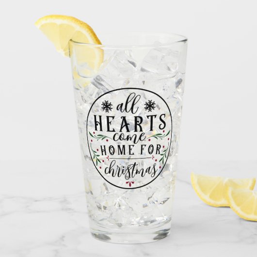 すべてのハート来ホーム… タンブラーグラス (アイス正面)