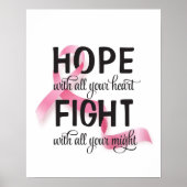 すべてのハート癌で希望 ポスター (正面)