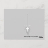 すべてのハート箴言で神を信頼する3:5 ポストカード (裏面)