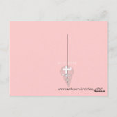 すべてのハート箴言で神を信頼する3:5 ポストカード (裏面)