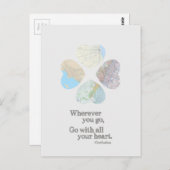 すべてのハート ポストカード (正面/裏面)