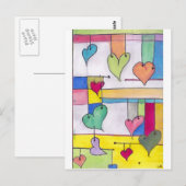 すべてのハート ポストカード (正面/裏面)