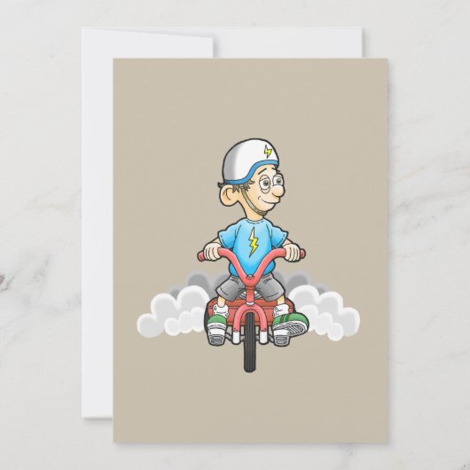 すべてのバイクもしくは自転車に乗る人サンキューカード サンキューカード (裏面)