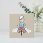 すべてのバイクもしくは自転車に乗る人 カード (スタンド正面)