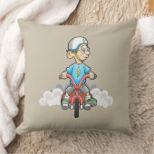 すべてのバイクもしくは自転車に乗る人 クッション (ブランケット)
