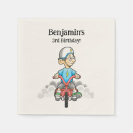 すべてのバイクもしくは自転車に乗る人 スタンダードカクテルナプキン