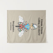 すべてのバイクもしくは自転車に乗る人 タペストリー (正面(横))