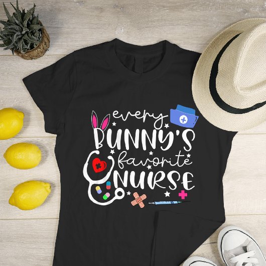 すべてのバニーのお気に入りのナース – かわいい贈り物ナース Tシャツ