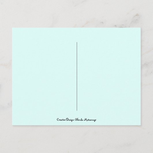 すべてのバニーはフロリダのビーチが大好き イースターフロリダ ポストカード (裏面)