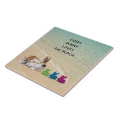 すべてのバニーは、ビーチの熱帯復活祭を愛している タイル (側面)