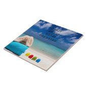 すべてのバニーは、ビーチの熱帯復活祭を愛している タイル (側面)