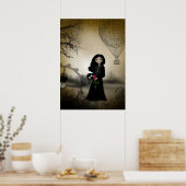 すべてのバラがThorn Steampunk Artポスターを持っている ポスター (キッチン)