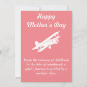 すべてのパイロット、ミニマル、レトロ、母の日の後 シーズンカード (正面)