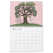 すべてのパスが2025年のどこかに向かう カレンダー (2月 2026)