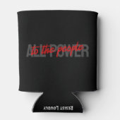 すべてのパワーを人々にベバレッジクーラー 缶クーラー (裏面)