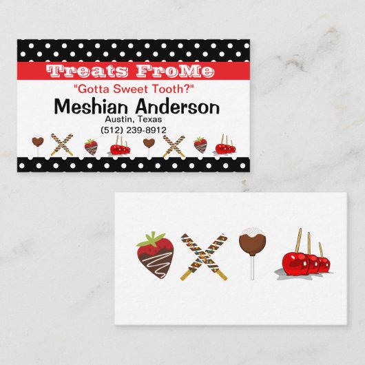 すべてのパン屋は名刺を交換します 名刺 (正面/裏面)