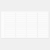 すべてのパーソナライズされたサーフェスの防水ラベル ラベル (シート)