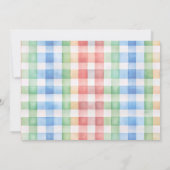 すべてのパーティーを呼び出す家畜の誕生日の写真 招待状 (裏面)