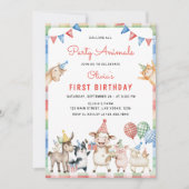 すべてのパーティーを呼び出す家畜 招待状 (正面)