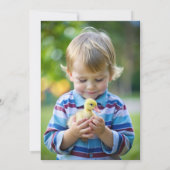 すべてのパーティーを呼び出す家畜 招待状 (裏面)