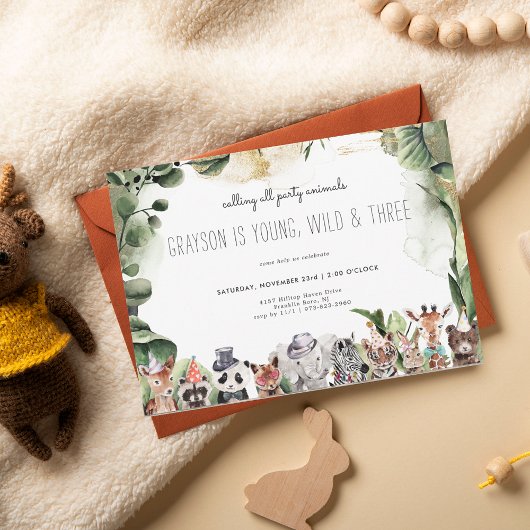 すべてのパーティーアニマルたちよ集まれ!|サファリ・バースデー