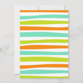 すべてのパーティーアニマルよ、サファリジャングルに集まれ！ 招待状 (裏面)