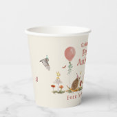 すべてのパーティーアニマルウッドランドガール誕生日 紙コップ (正面)