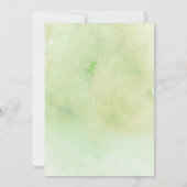 すべてのパーティー動物の呼び出し水色誕生日 招待状 (裏面)