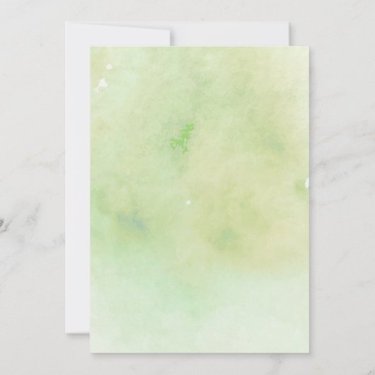 すべてのパーティー動物の呼び出し水色誕生日 招待状 (裏面)