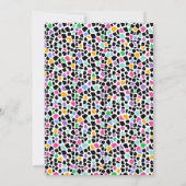 すべてのパーティー動物の呼び出し誕生日招待状 招待状 (裏面)